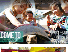 Tablet Screenshot of luisagilfamilychildcare.com